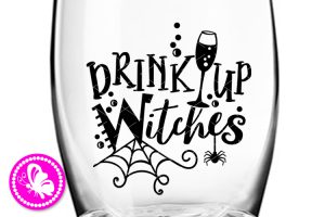 Bad Witch Vibes SVG Cut File | Retro Witchcraft Graphic for Cricut | Spooky Moon and Broom Stick Digital Download PNG DXF