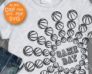 Cheerleading Game Day SVG, Cheer Mandala DXF, Cheer Mom Shirt Cut File
